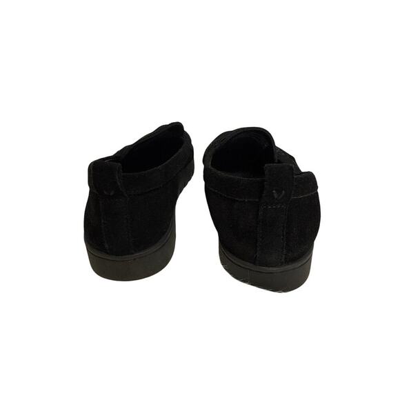 Vionic Black Suede Cushion Heel Slip On Business Casual Shoes Loafers 8.5 - Picture 5 of 9